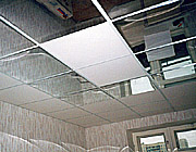 Кассетный подвесной потолок. 